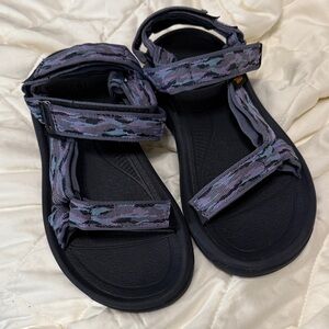 Teva Women's Sandals - Black and Purple